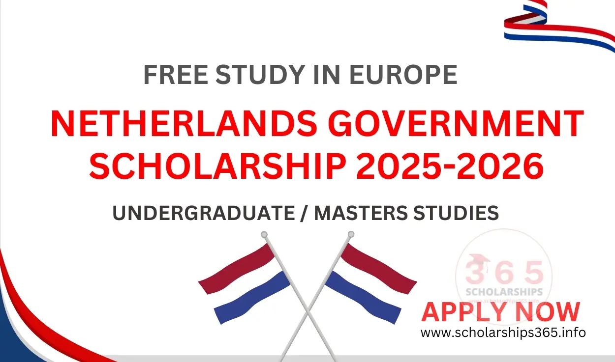 Netherlands Government Scholarship 2025-2026 | NL Scholarship Program