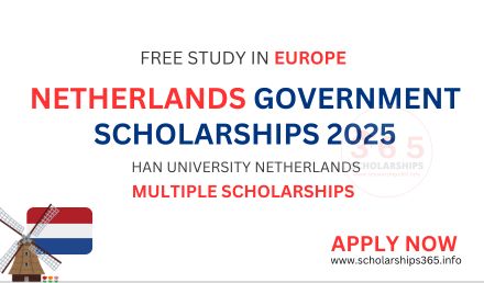 Netherlands Government Scholarships 2025 at Han University