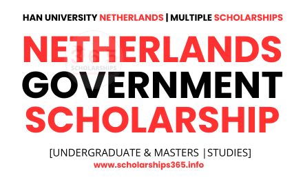 Netherlands Government Scholarships 2026 [HAN University]