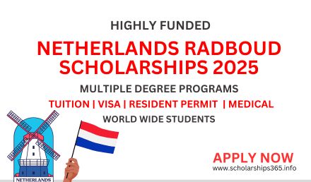 Netherlands Radboud Scholarship Program 2025 [Highly Funded]