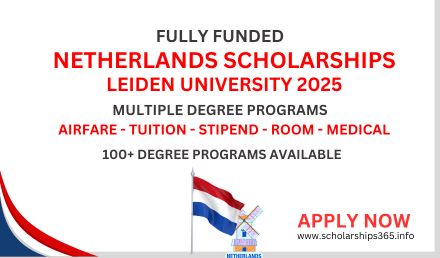 Leiden University Netherlands Scholarship 2024 Fully Funded