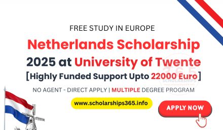 Netherlands Scholarships 2025 at University of Twente