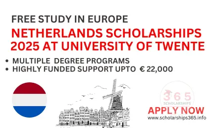 Netherlands Scholarships 2025 at University of Twente