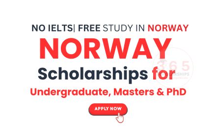 Norway Scholarships for Undergraduate, Masters & PhD