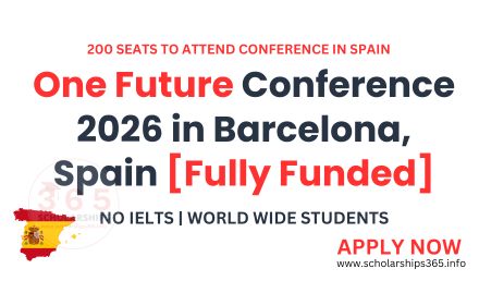One Future Conference 2026 in Barcelona, Spain [Fully Funded