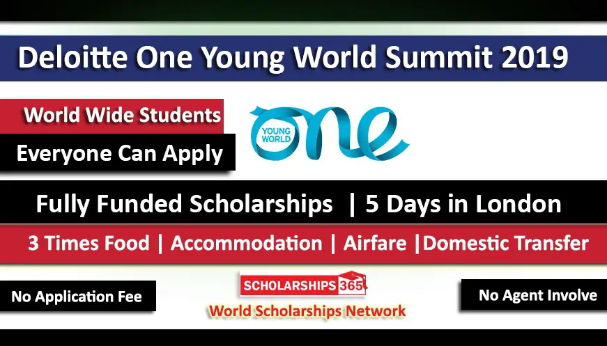 One Young World Summit 2019  Scholarship In London UK Fully Funded 