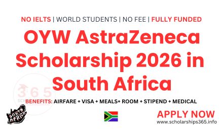 OYW AstraZeneca Scholarship 2026 South Africa | Fully Funded