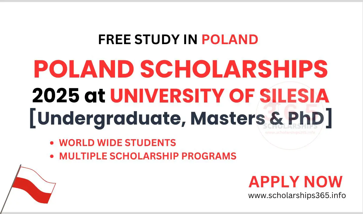 Poland Scholarships 2025 [University of Silesia Scholarships for Study in Poland]