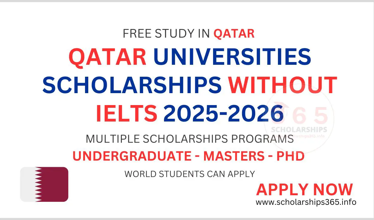 Qatar Universities Scholarships Without IELTS 2025-2026