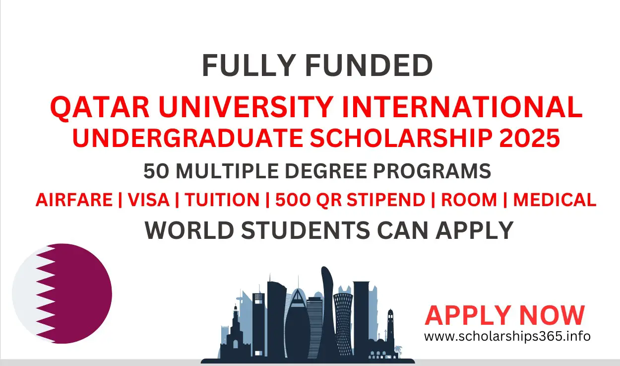 Qatar University Interntaional Undergraduate scholarship 2025 [Fully Funded Scholarships]