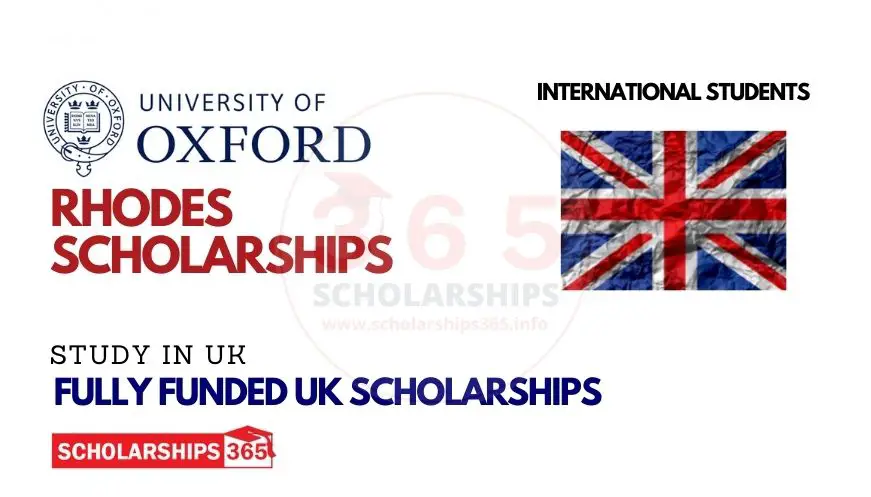 Rhodes Scholarship 2023 - Fully Funded Oxford University, UK