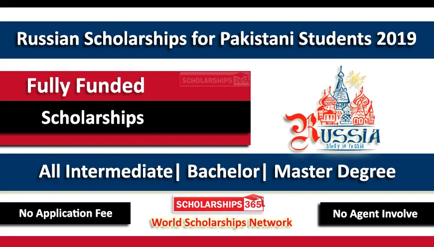 Russian Scholarships for Pakistani Students 2019 Funded