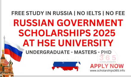 Russian Government Scholarship 2025 at HSE University 2025