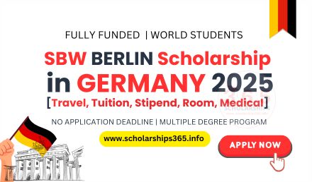 SBW Berlin Scholarship in Germany 2025 [Fully Funded]