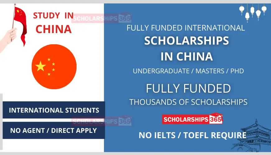 chinese phd scholarships for international students