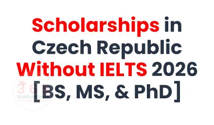 Scholarships in Czech Republic Without IELTS 2026 BS,MS PHD