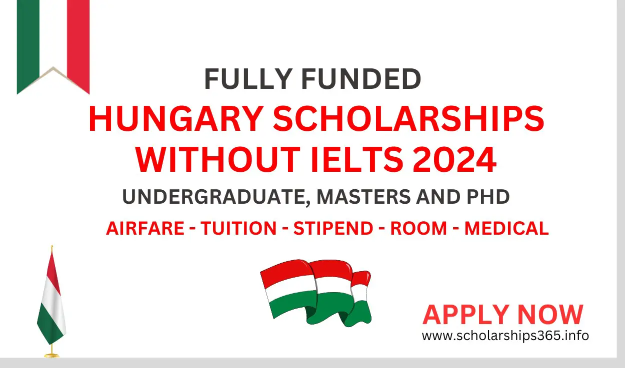 Scholarships in Hungary Without IELTS in 2024-2025 | Study in Hungarian Universities