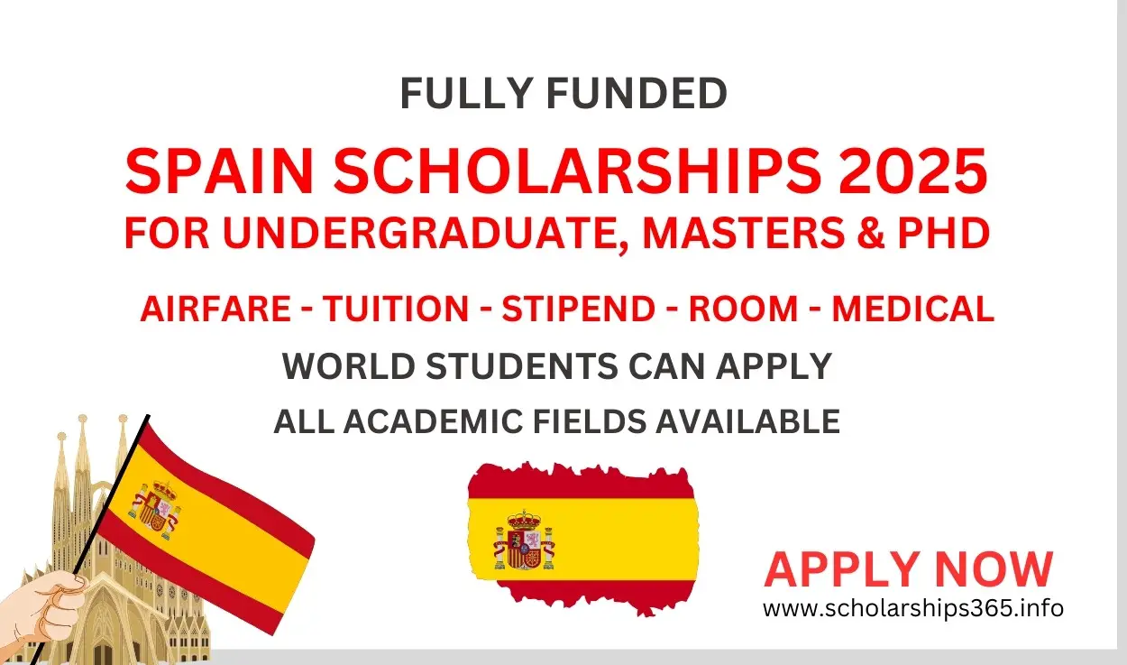 Scholarships in Spain for 2025 for Undergraduate, Masters and PhD Studies [Fully Funded]