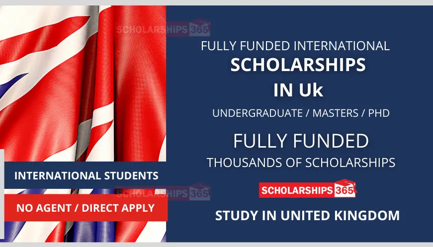 uk phd scholarships for international students 2022