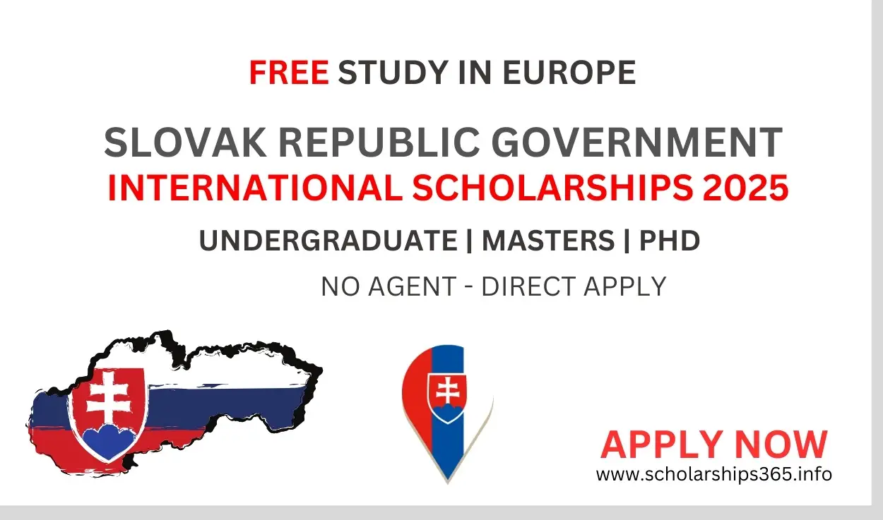 Slovak Republic Government Scholarship 2024-2025 | Free Study in Europe
