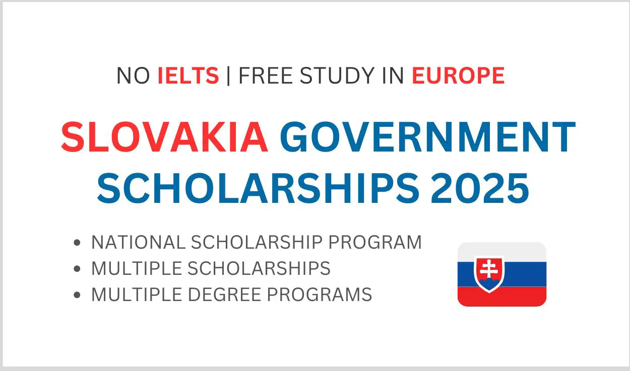 Slovakia Government Scholarships 2025 [National Scholarship Program]