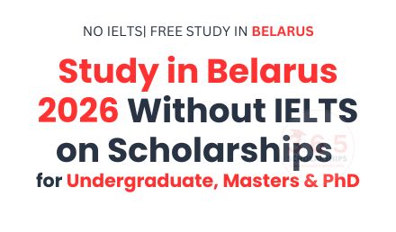 Study in Belarus 2026 Without IELTS on Scholarships 2026