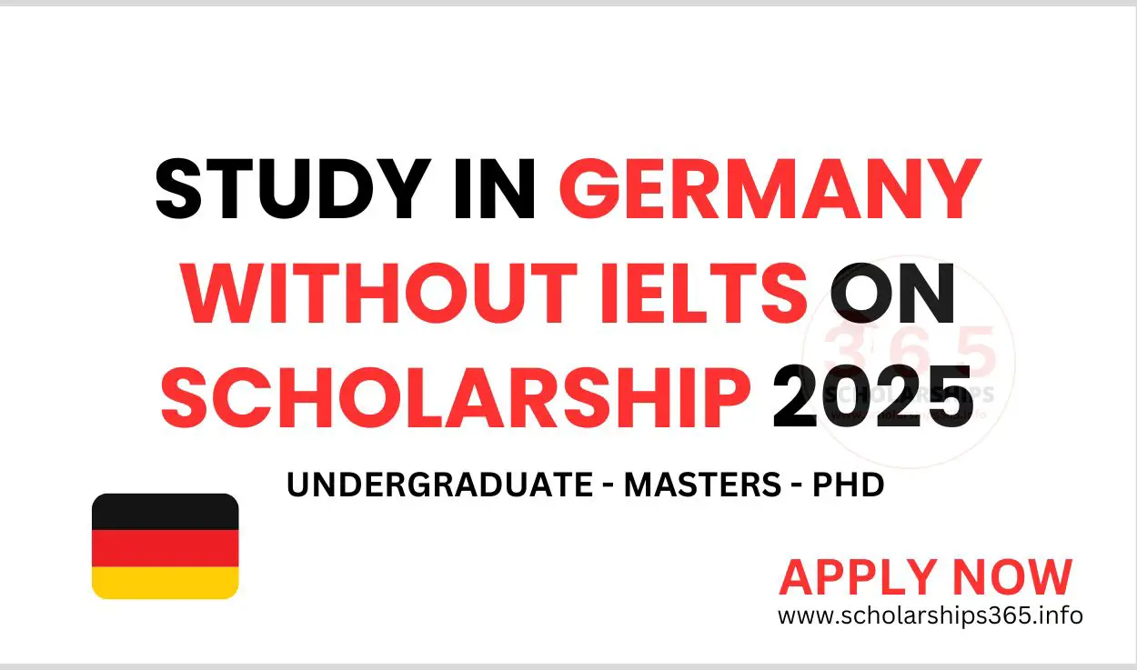 Study in Germany Without IELTS on Scholarship 2025 [Fully Funded]