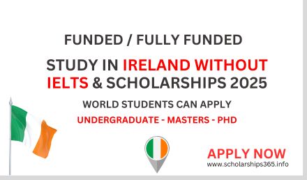 Study in Ireland Without IELTS and Ireland Scholarships 2025