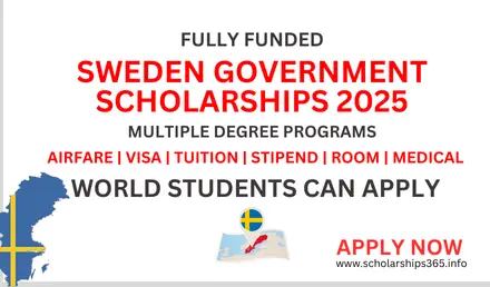 Sweden Government Scholarships 2025-2026 [Fully Funded]