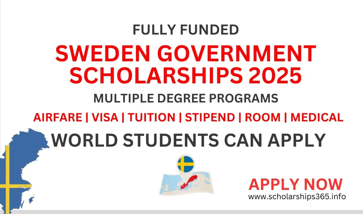 Sweden Government Scholarships 2025 [Fully Funded Scholarships]