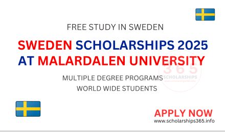 Sweden Scholarships 2025 at Malardalen University, Sweden