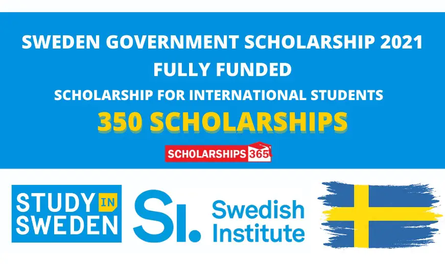 phd scholarship sweden 2021