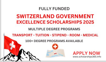 Switzerland Government Scholarships 2025 | Fully Funded