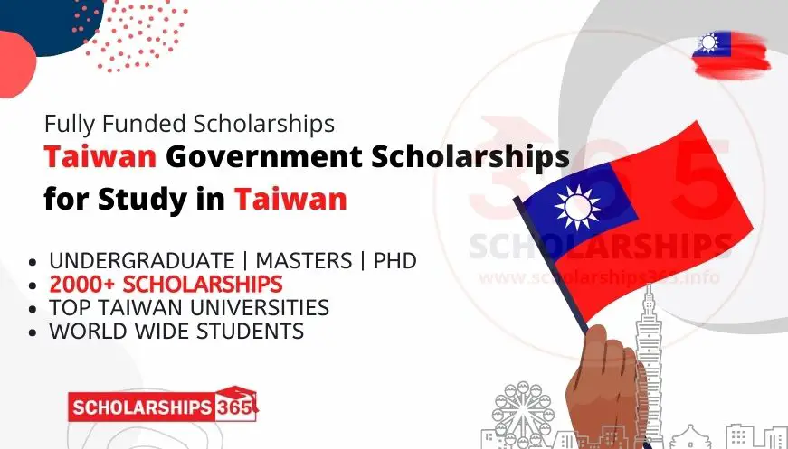 Taiwan Scholarships 2023 for International Students - Fully Funded