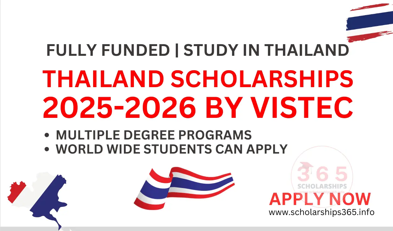 Thailand Scholarships 2025 by VISTEC [Fully Funded Scholarships]