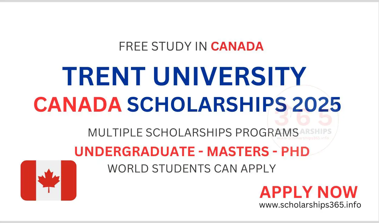 Trent University Canada Scholarships 2025 [Multiple Scholarships]