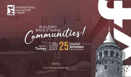 Turkey International Volunteer Forum 2022 | Fully Funded 