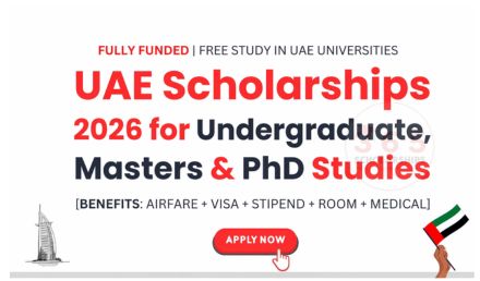 UAE Scholarships 2026 for Undergraduate, Masters & PhD