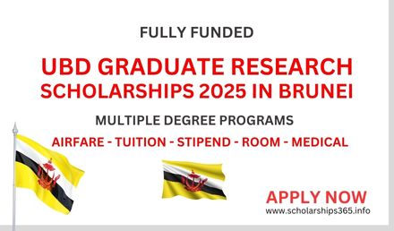 UBD Graduate Research Brunei Scholarship 2025 | Fully Funded