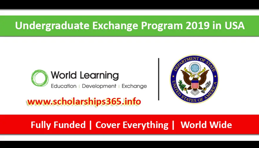 Global Undergraduate Exchange Program 2019 in USA (Global UGRAD)
