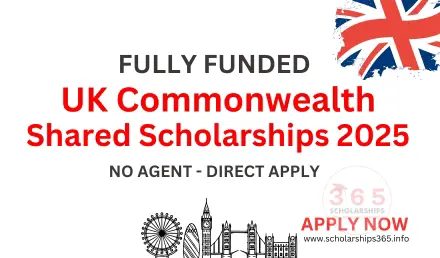 UK Commonwealth Shared Scholarships 2025 [Fully Funded]