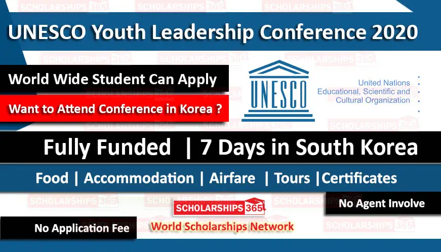 UNESCO Youth Leadership Workshop 2020 in South Korea - Fully Funded