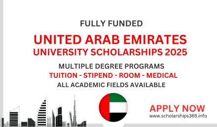 United Arab Emirates University Scholarships | Fully Funded