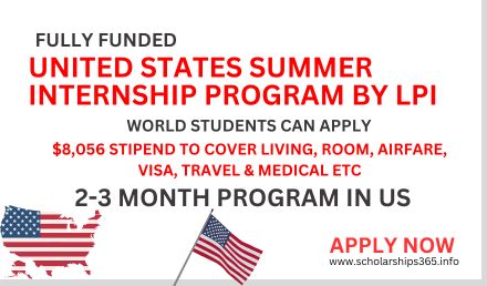 United States Summer Internship 2025 by LPI [Fully Funded]