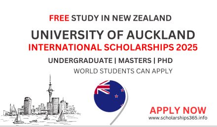 University of Auckland Scholarships 2025 in New Zealand