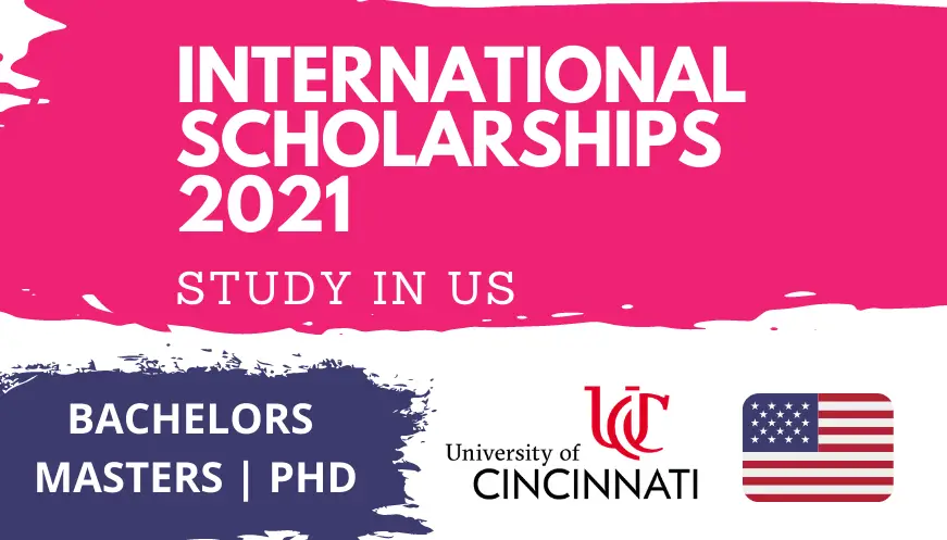 University of Cincinnati Scholarships for International Students 2021 - Study in US