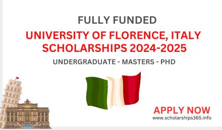 University of Florence, Italy Scholarships 2024 Fully Funded