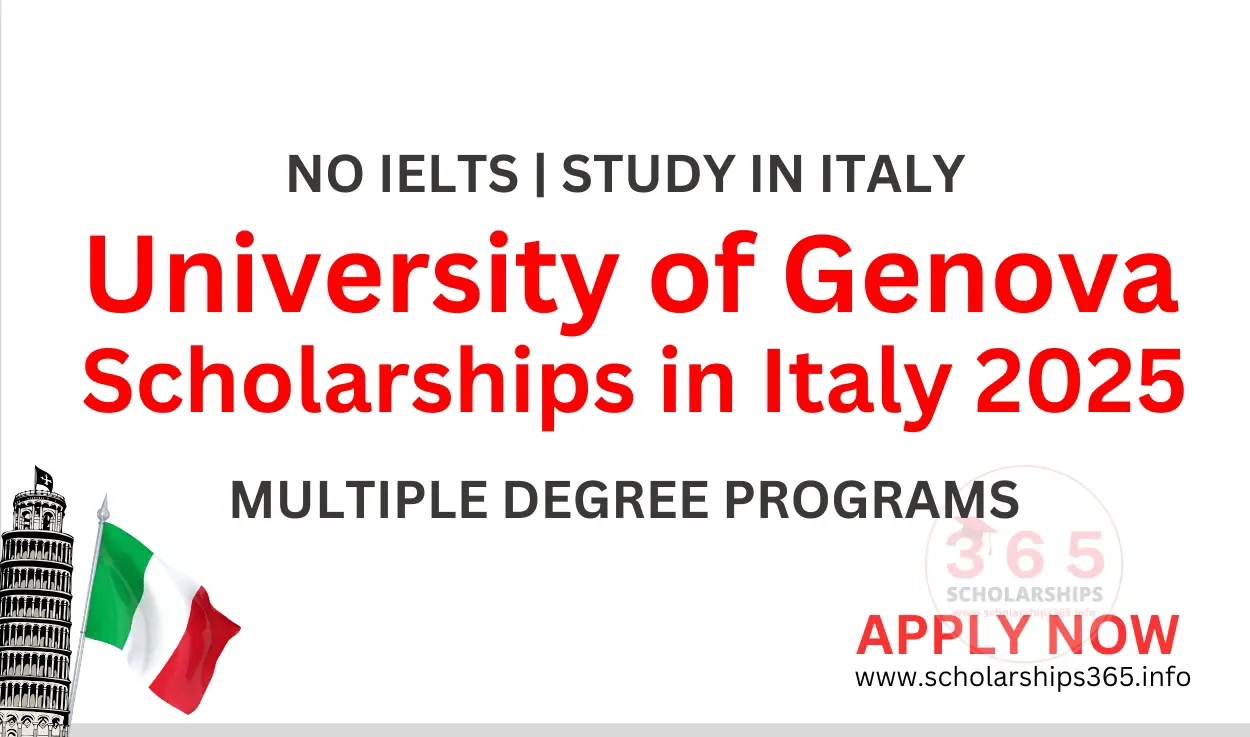 University of Genova Scholarship in Italy 2025 [Study in Italy]