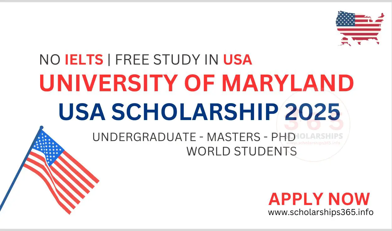 University of Maryland USA Scholarship 2025 [Fully Funded]