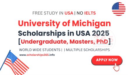 University of Michigan Scholarships in USA 2025 Study in USA